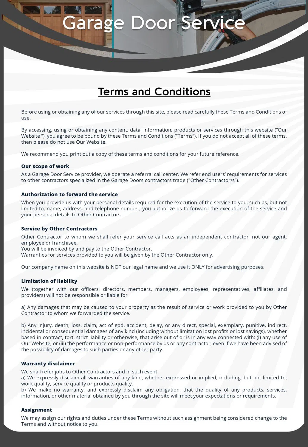 Interstate Garage Door Service Alexandria, VA 571-287-2206